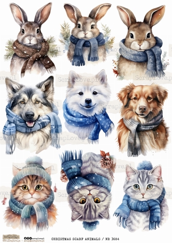 CHRISTMAS SCARF ANIMALS _ NR 3684.jpeg