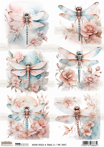 rose gold &amp; teal 2 : nr 3883.jpg