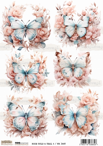 rose gold &amp; teal 4 : nr 3885.jpg