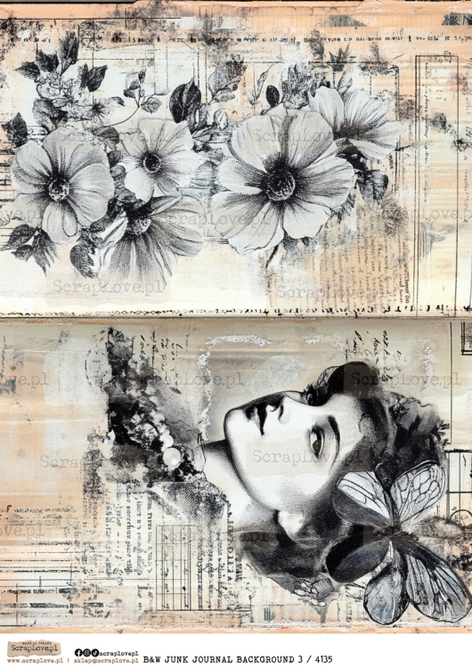 b&amp;w junk journal back 3 : 4135-1.jpg