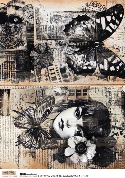 b&amp;w junk journal back 5 : 4137-1.jpg