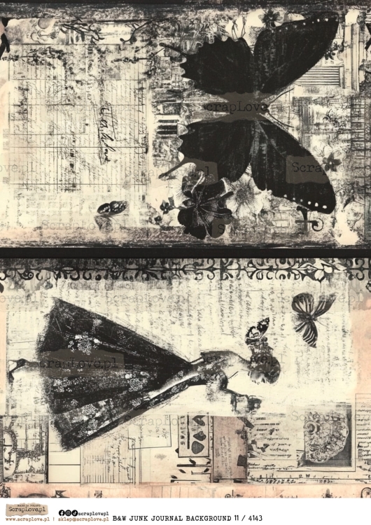 b&amp;w junk journal back 11 : 4143-1.jpg