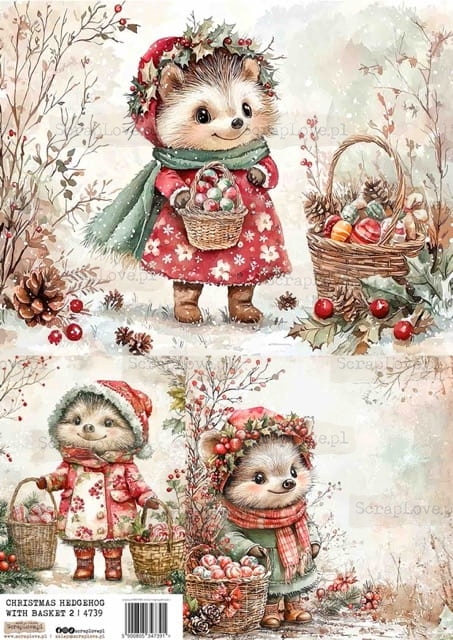 christmas hedgehog with basket 2-1 Średni.jpeg
