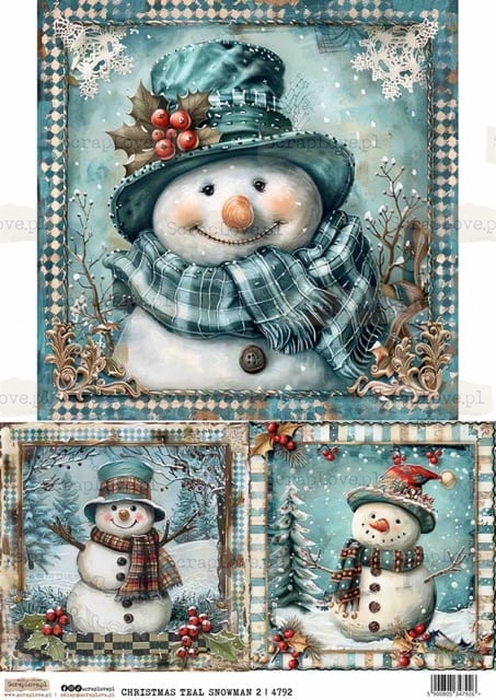 christmas teal snowman 2-1 Średni.jpeg