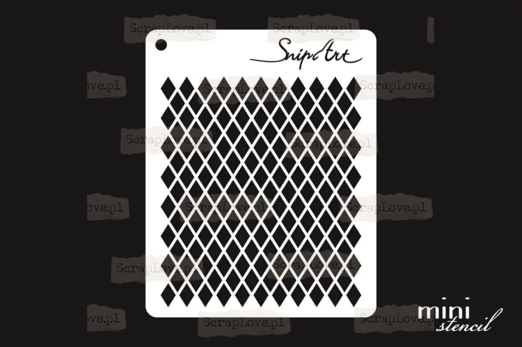 28427 Mini Stencil – Romby Siatka – maska.jpeg