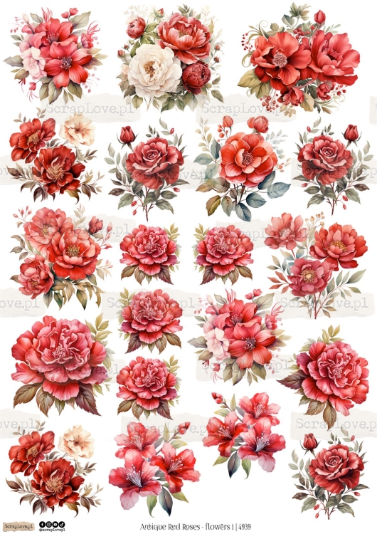 Antique red roses Elelments flowers 1 - 4939-1.jpg